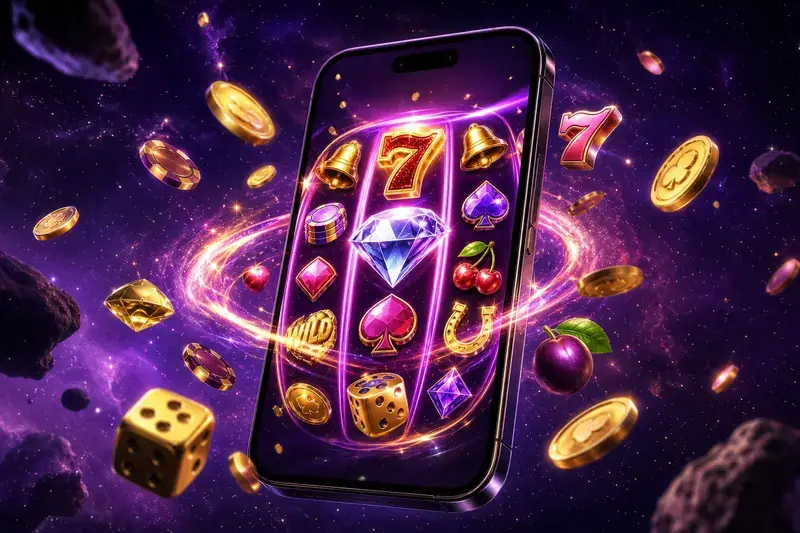 In-house slot game visual